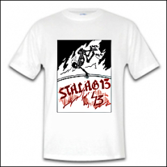 Stalag 13 - Skeleton Skater Shirt oliv (reduziert)