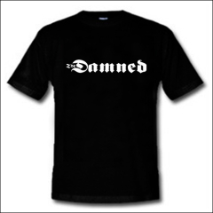 The Damned - Logo Shirt black (reduziert)