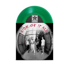 Sick Of It All - s/t 7" (green marble vinyl)