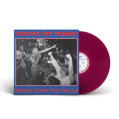 Youth Of Today - Break Down The Walls LP (translucent purple vinyl)