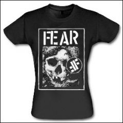 Fear - Skull Girlie Shirt