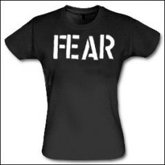 Fear - Logo Girlie Shirt
