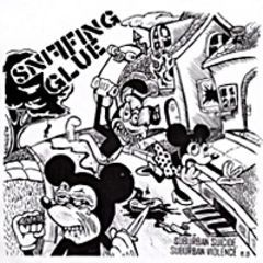 Sniffing Glue - Suburban Suicide, Suburban Violence 7