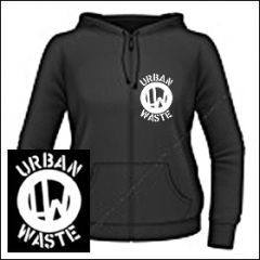 Urban Waste - Logo Girlie Zipper