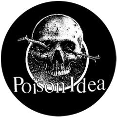 Poison Idea - Skull Button