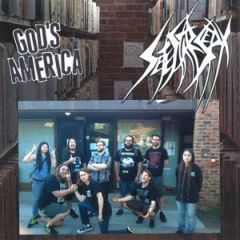 Sete Star Sept/ God's America - split 7"e; Sete Star Sept/ God's America - split 7"e;