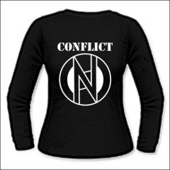 Conflict - Logo Girlie Longsleeve